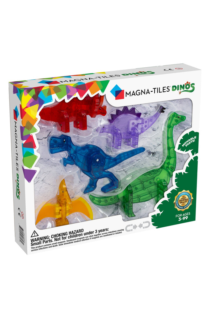 5-Piece Dino Set by Magna-Tiles