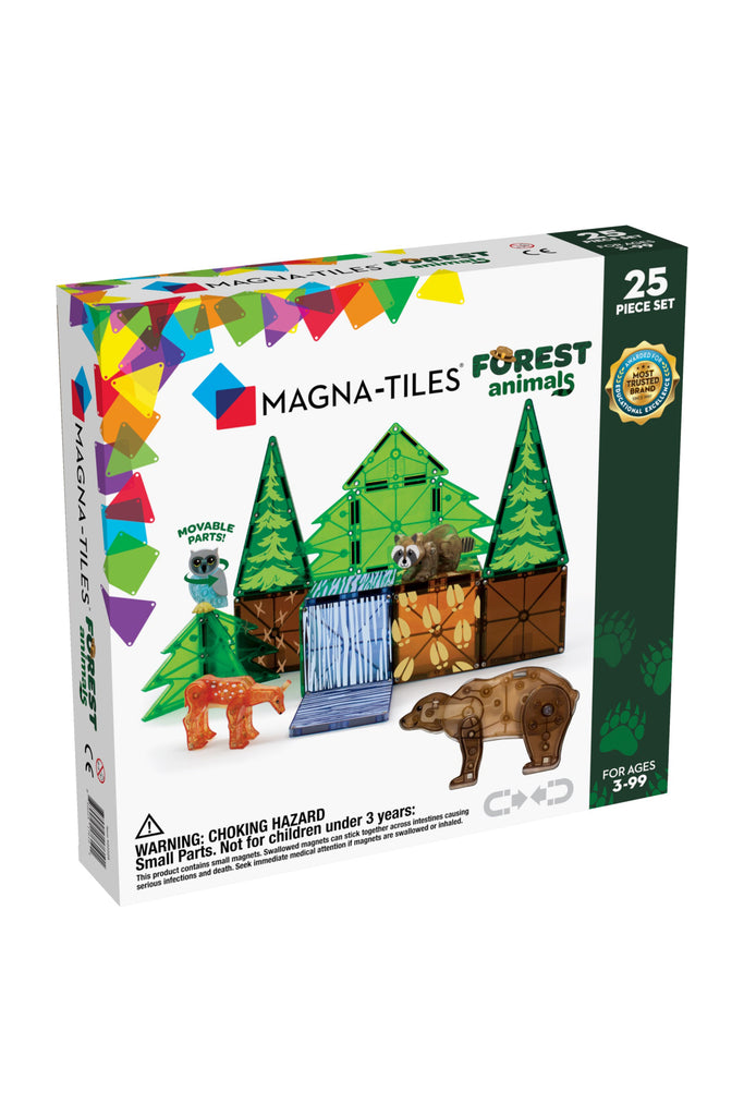 25-Piece Forest Animals by Magna-Tiles