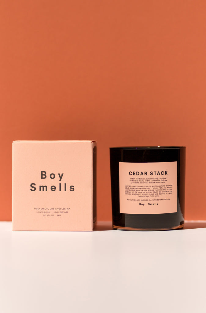 Cedar Stack Candle by Boy Smells